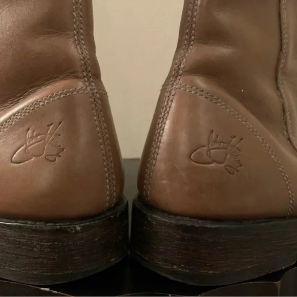 John Fluevog Brown Ankle Boots - Picture 2 of 6